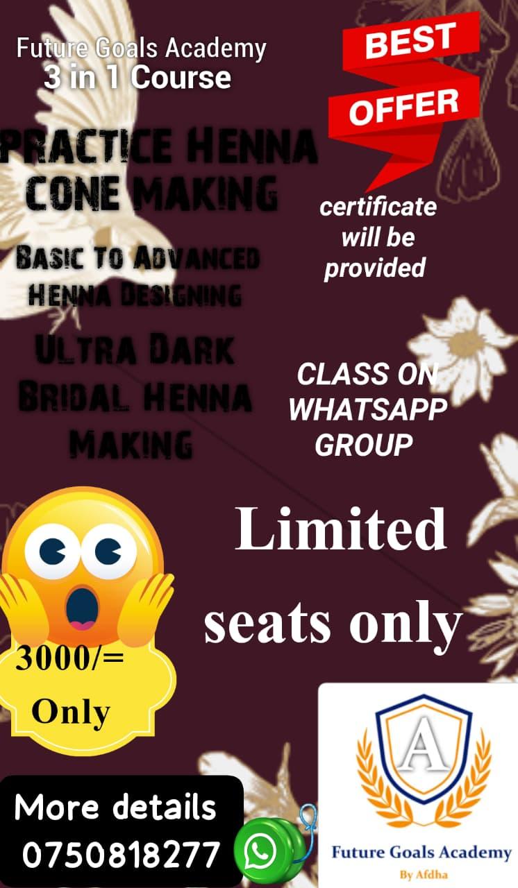 Professional Henna Artist Course 
