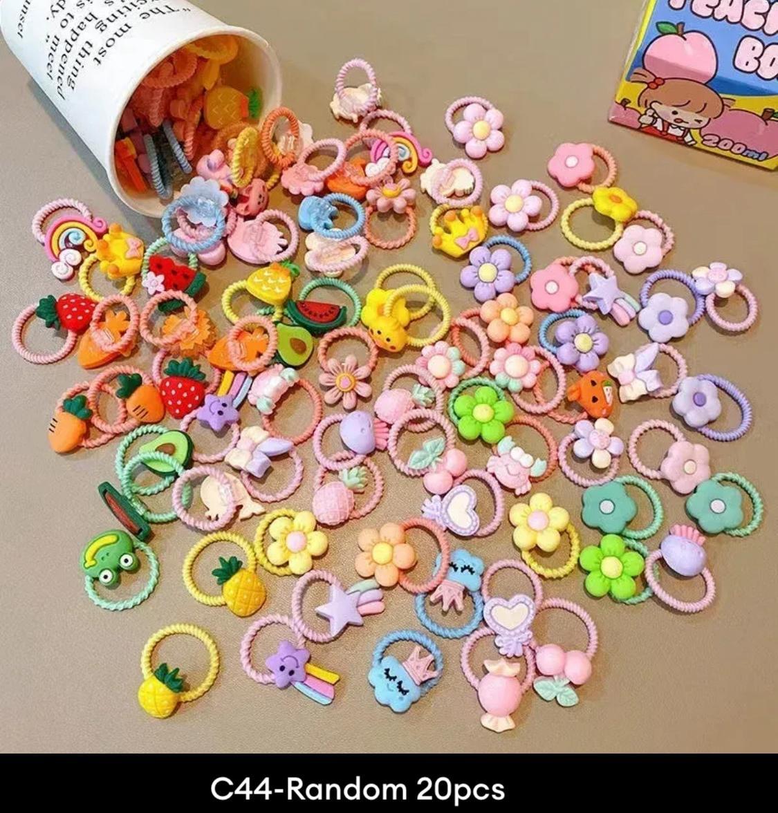 20pcs Children's Rubber Band 