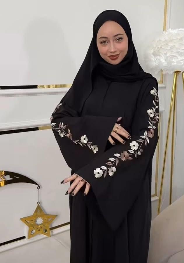 Embroidery Abayas 💟