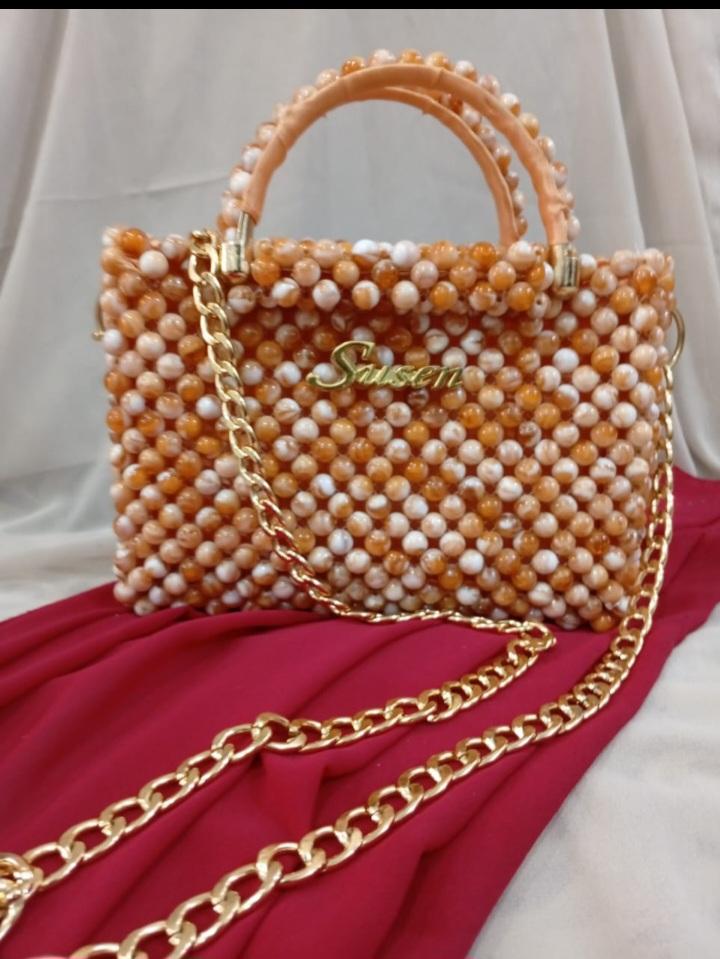 Beaded bag