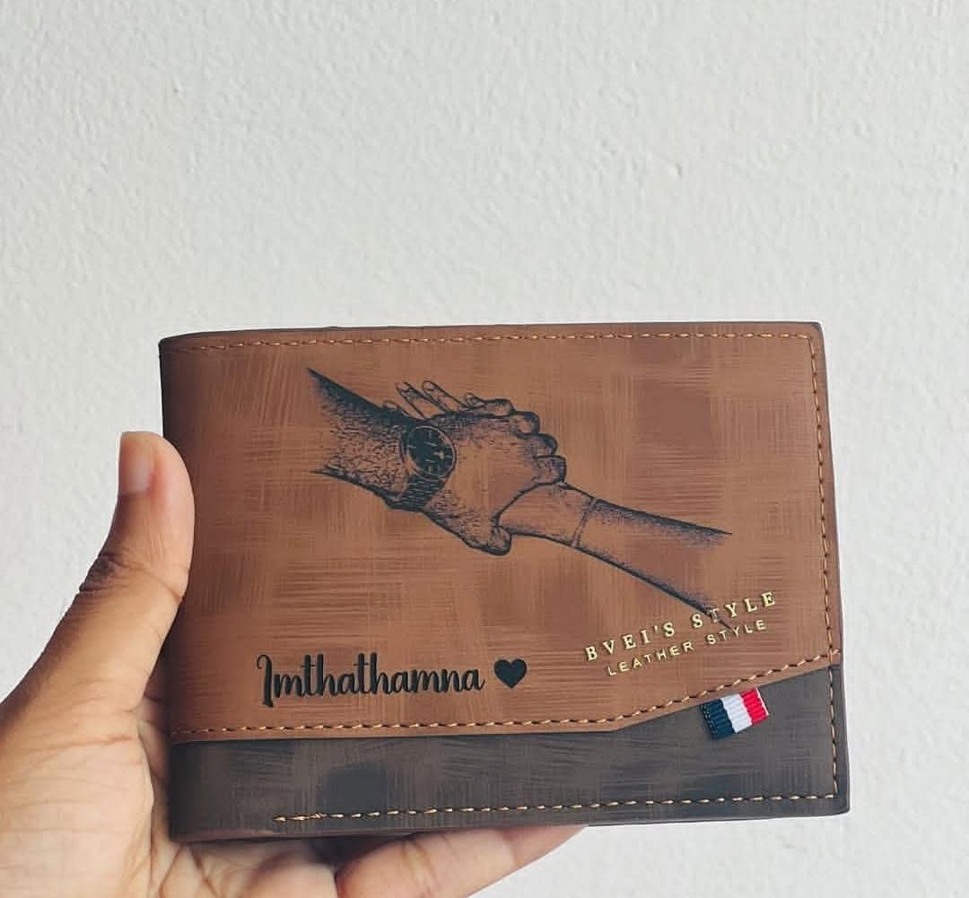 Customised wallet 💝