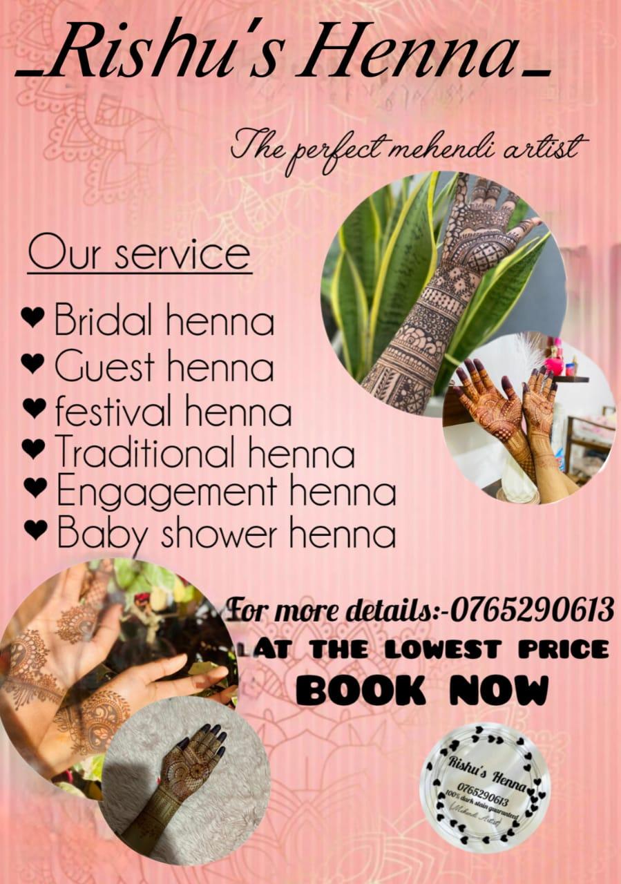 Mehendi services
