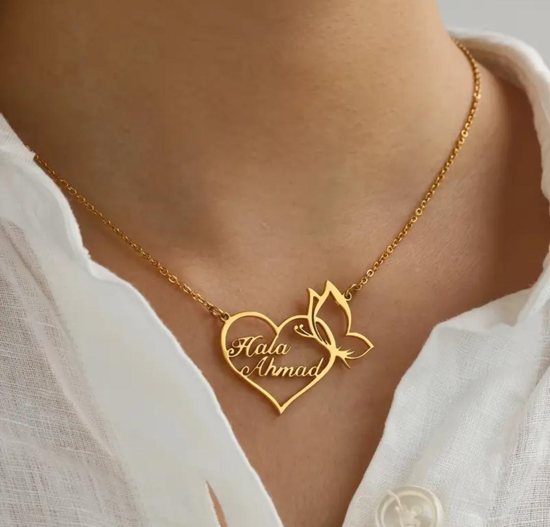 Personalised necklace for women 