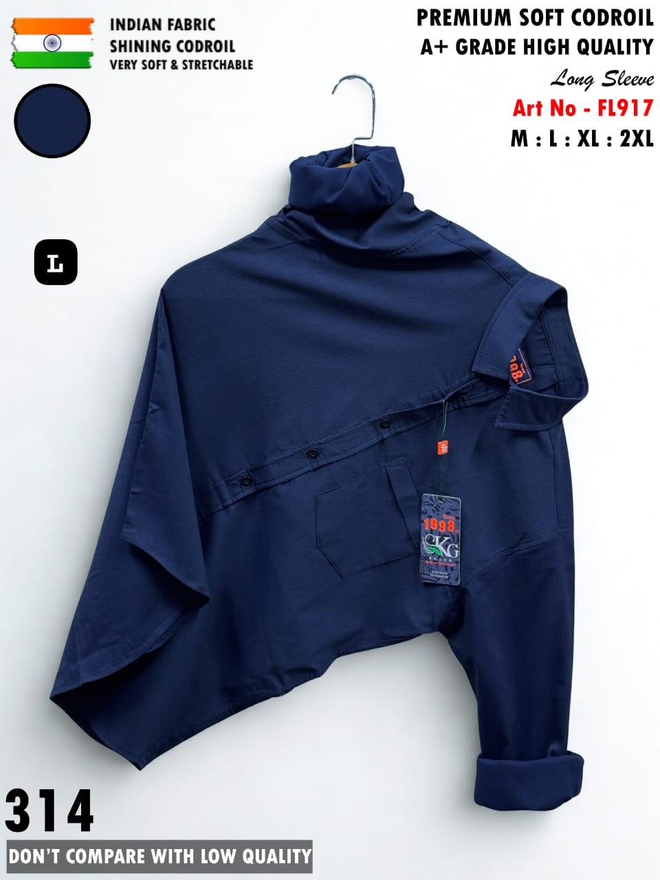 *_INDIAN LONG SLEEVE SOFT CODROIL SHIRT_*