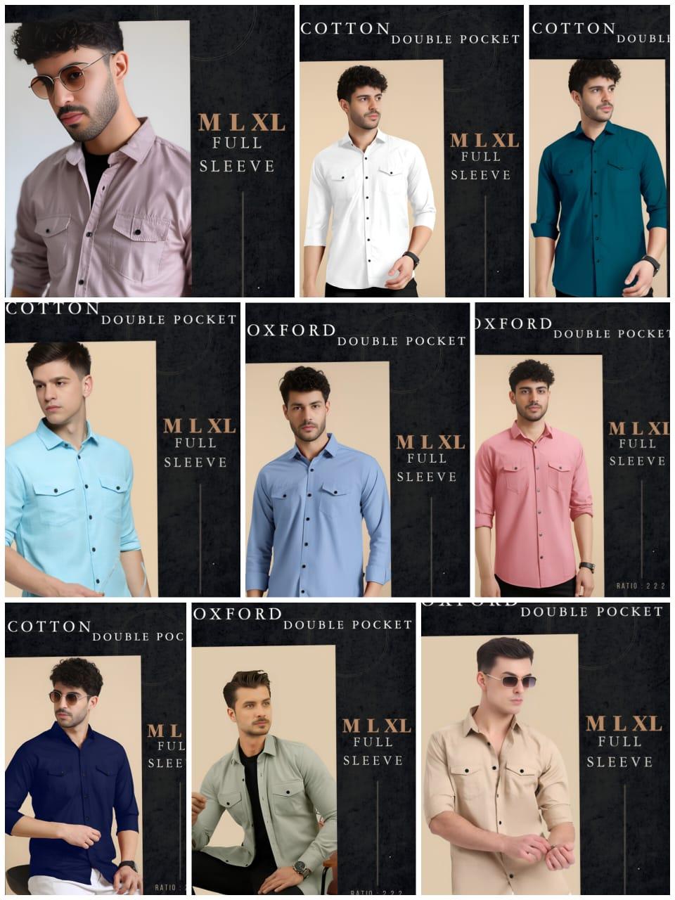 OXFORD COTTON  T-SHIRT