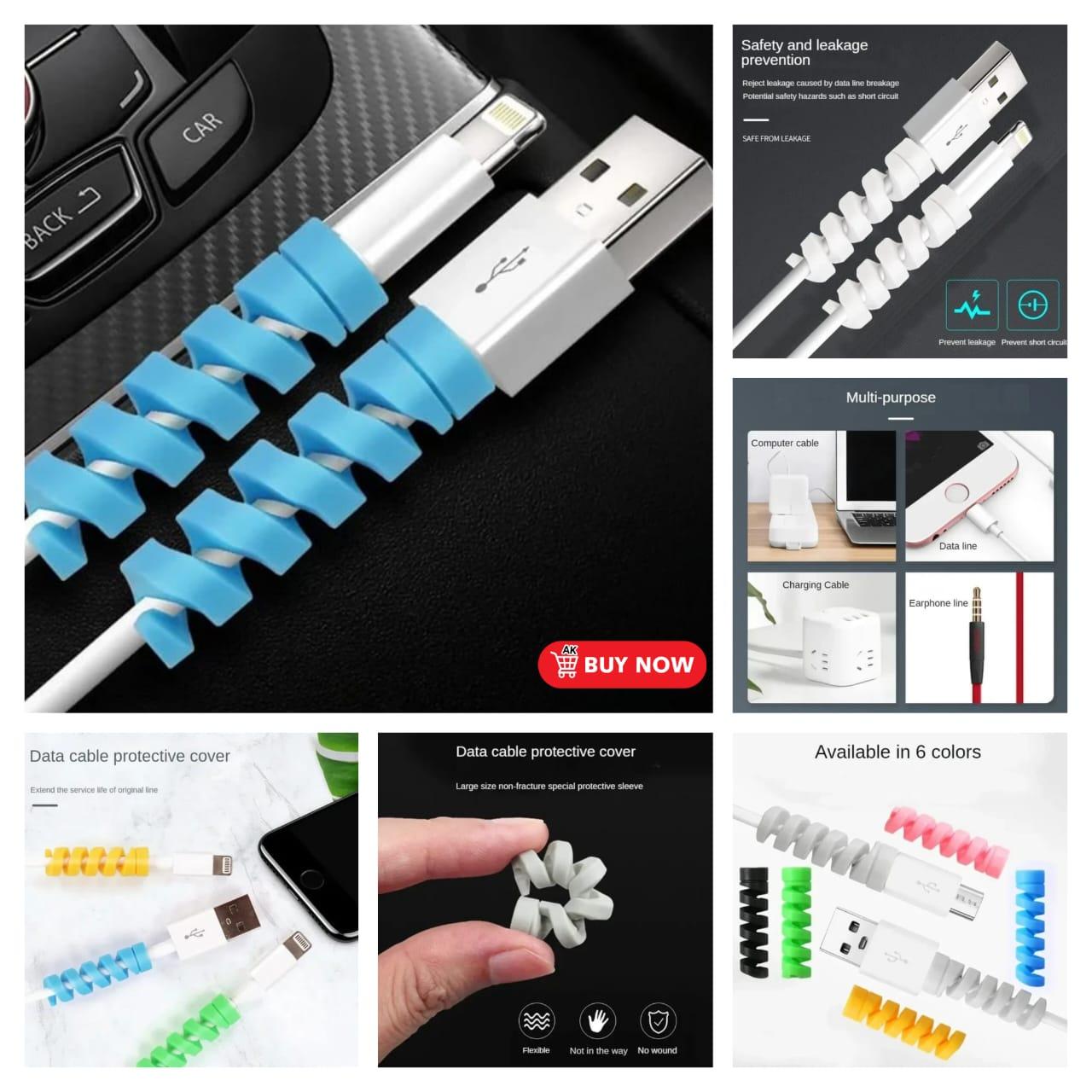 (MNR) cable protector 4pcs