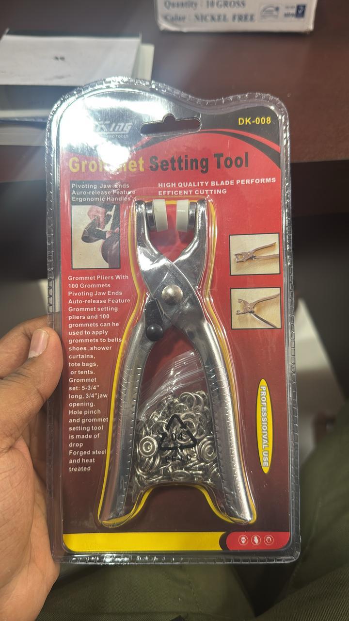 (MNR) *Grommet setting tool 100pcs ilots