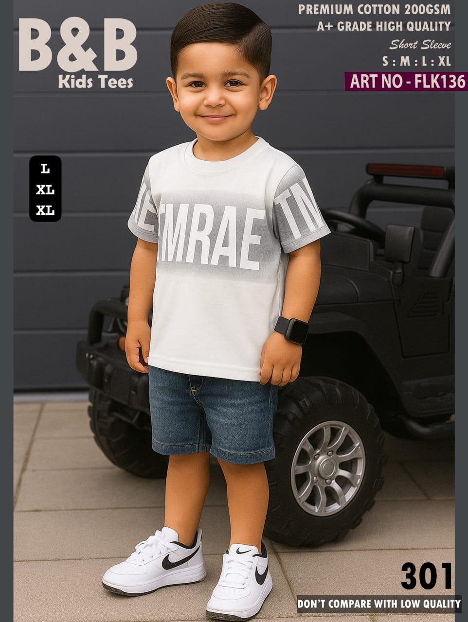 KIDS ROUND NECK T-SHIRT