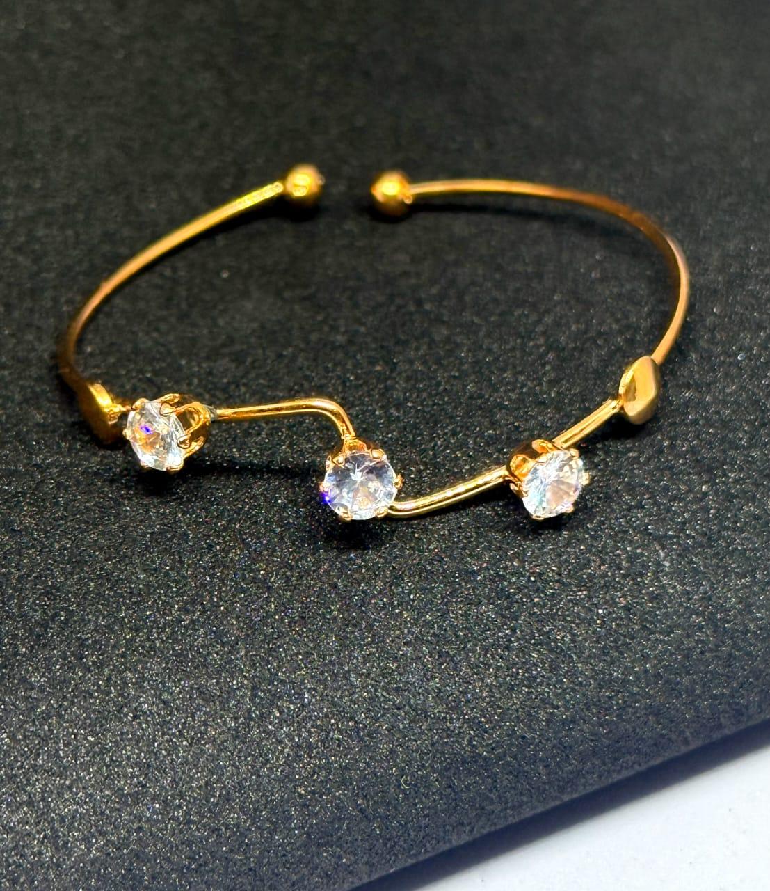 (MNR) *Party Wear Stone Sabona Bangle*