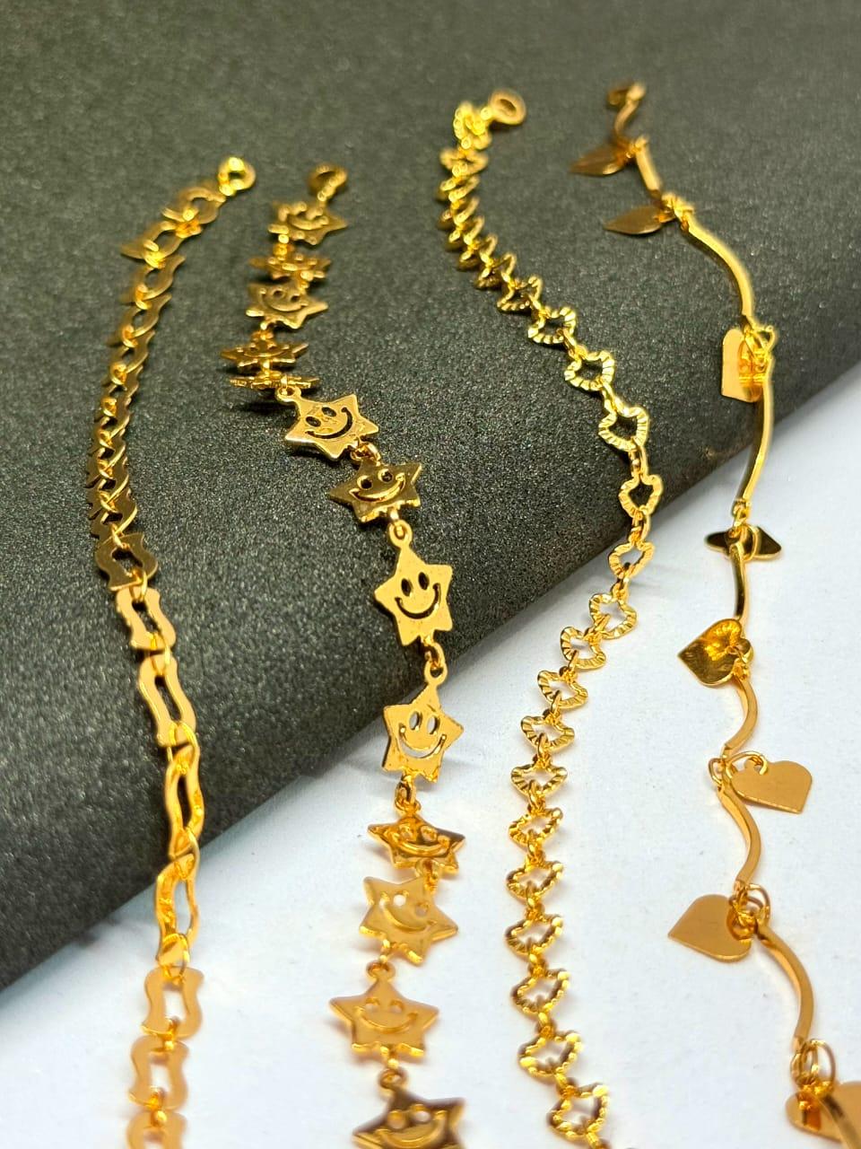 *Gold Plated Bracelets*