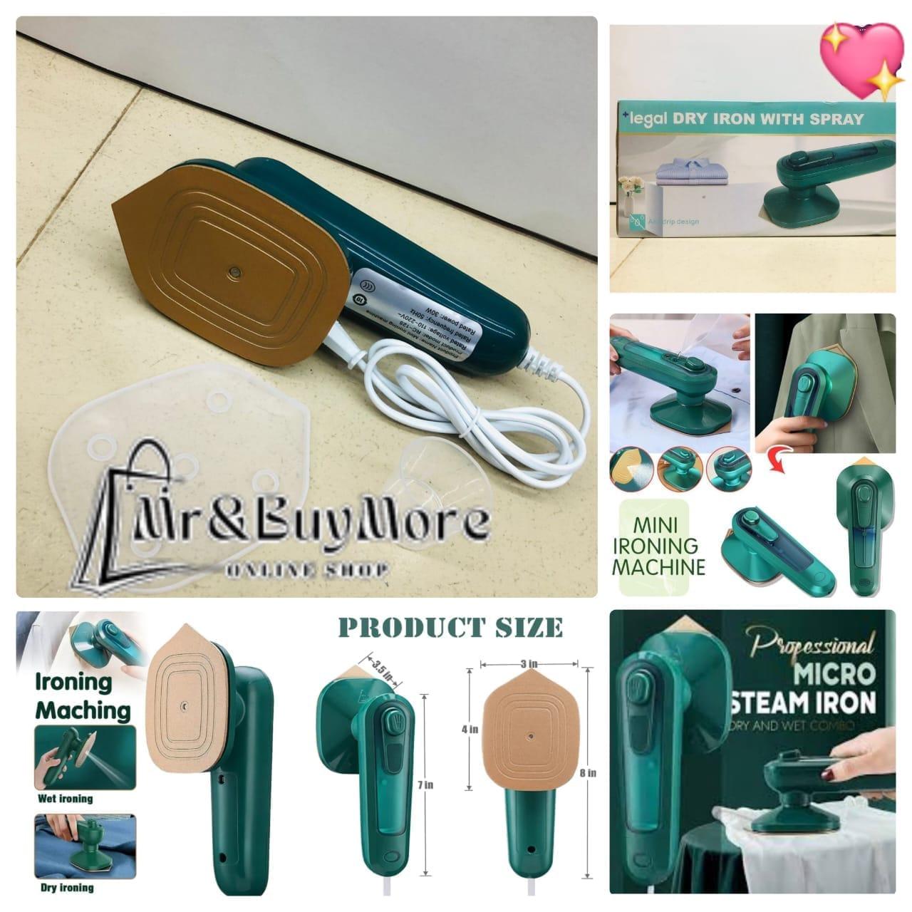 Portable Dry Iron With Spray