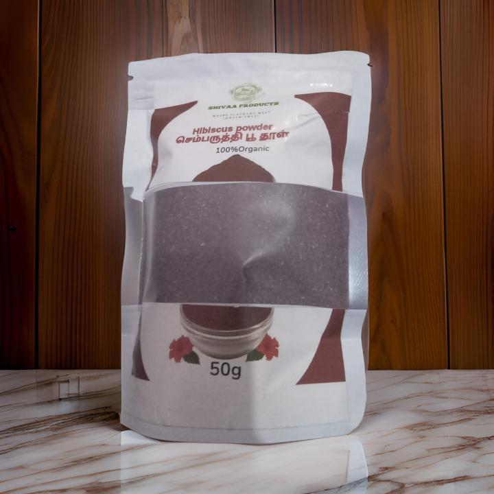 Hibiscus Flower Powder (செம்பருத்தி பூ தூள்)