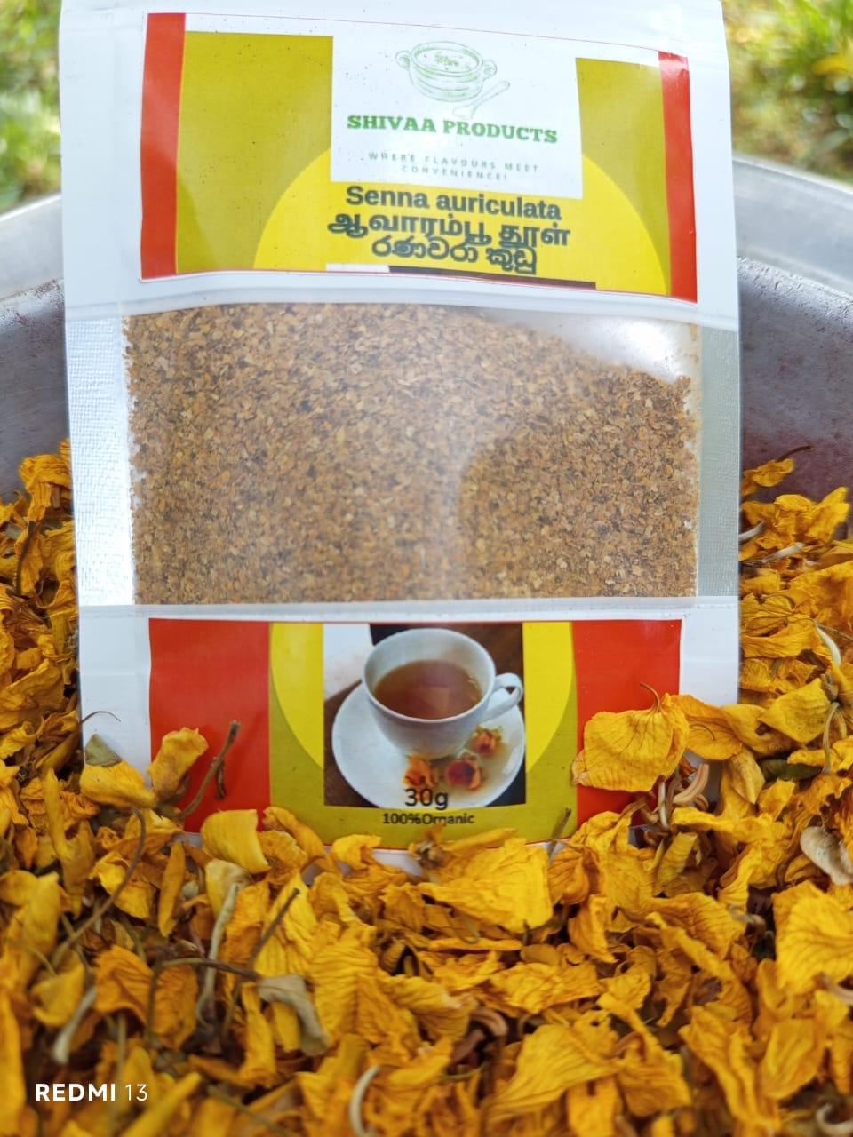 Senna Auriculata Powder (ஆவரம் பூ தூள்)