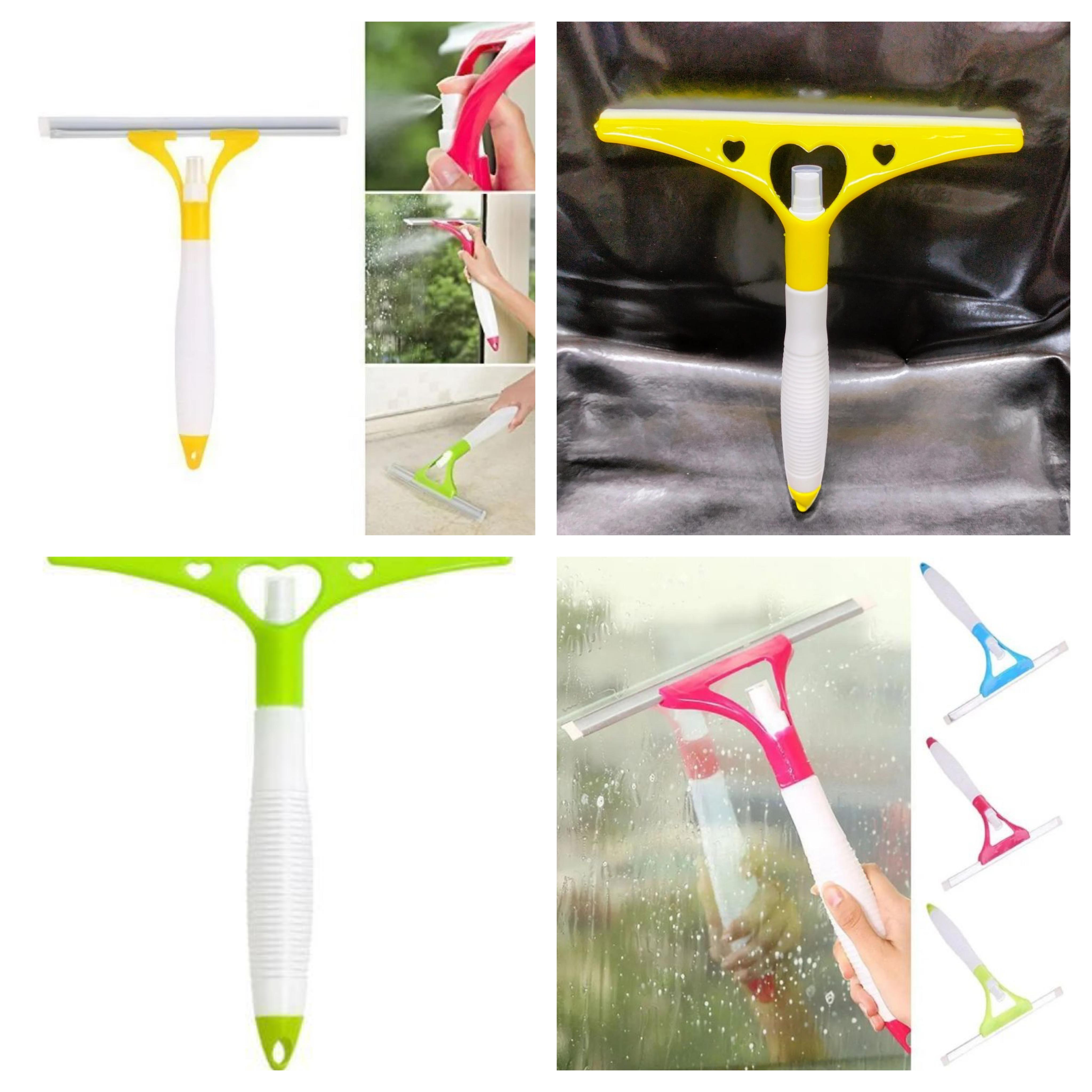 (MNR) Good quality Glass wiper With spray bottle