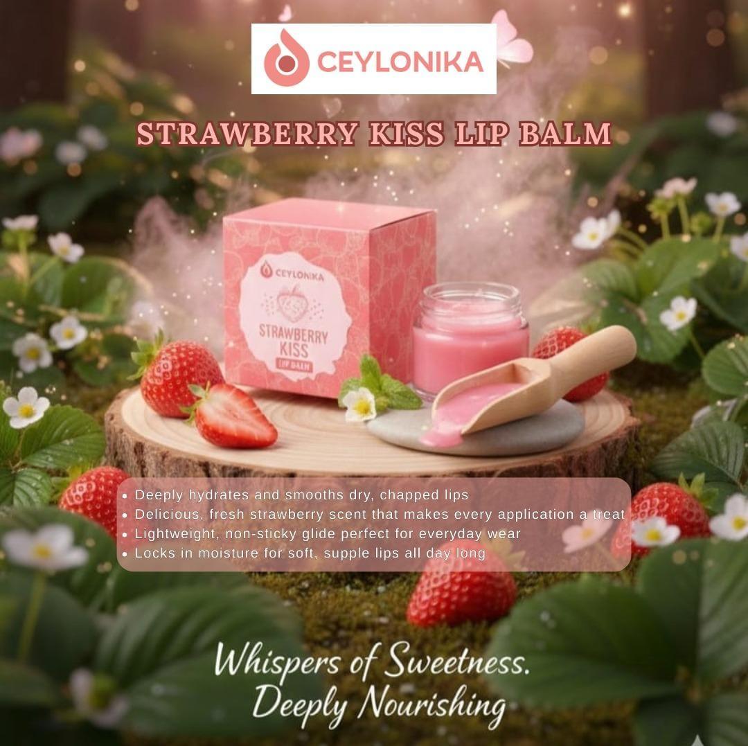 Strawberry Kiss Lip Balm🍓