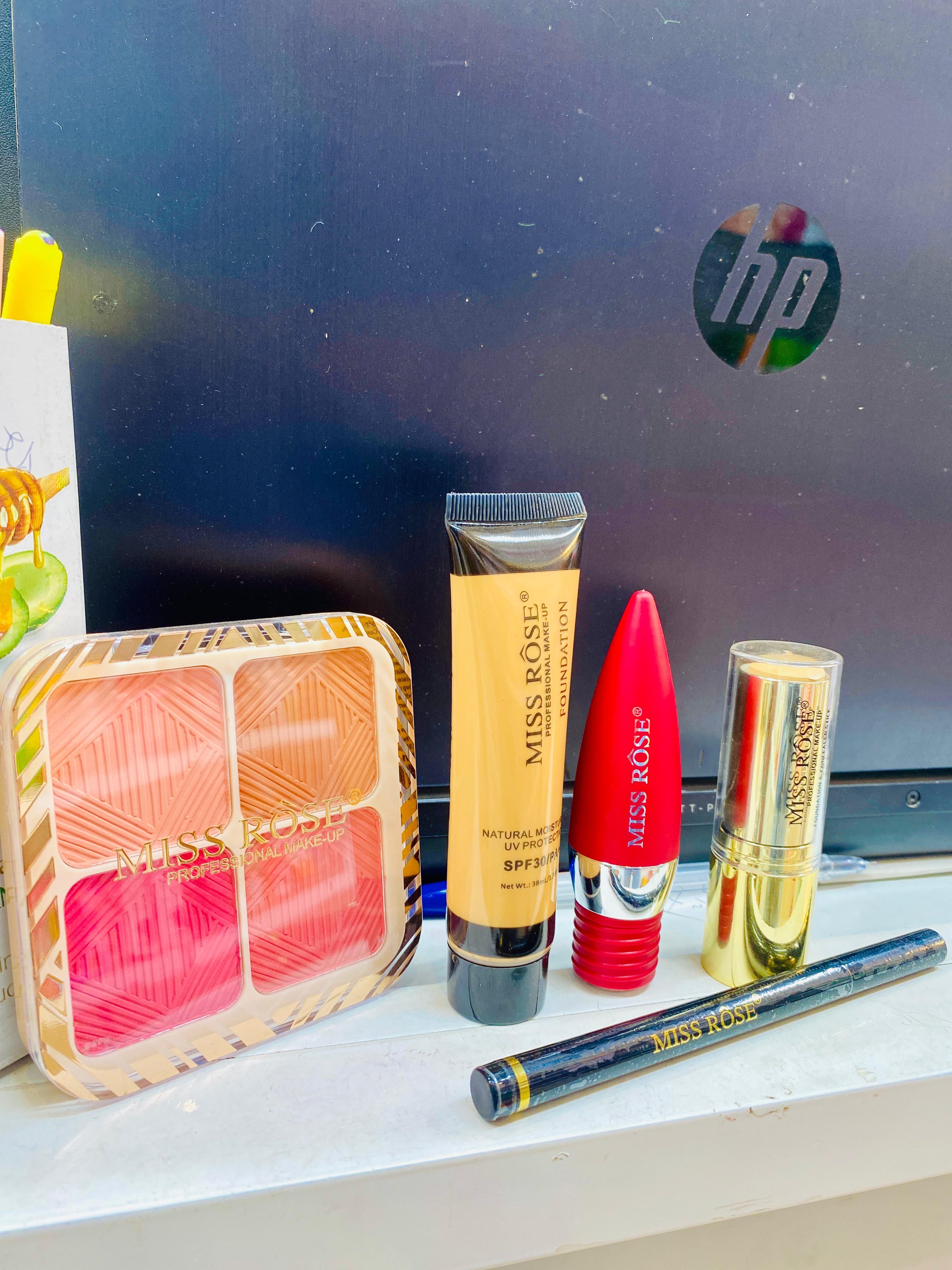 Miss rose makeup tools