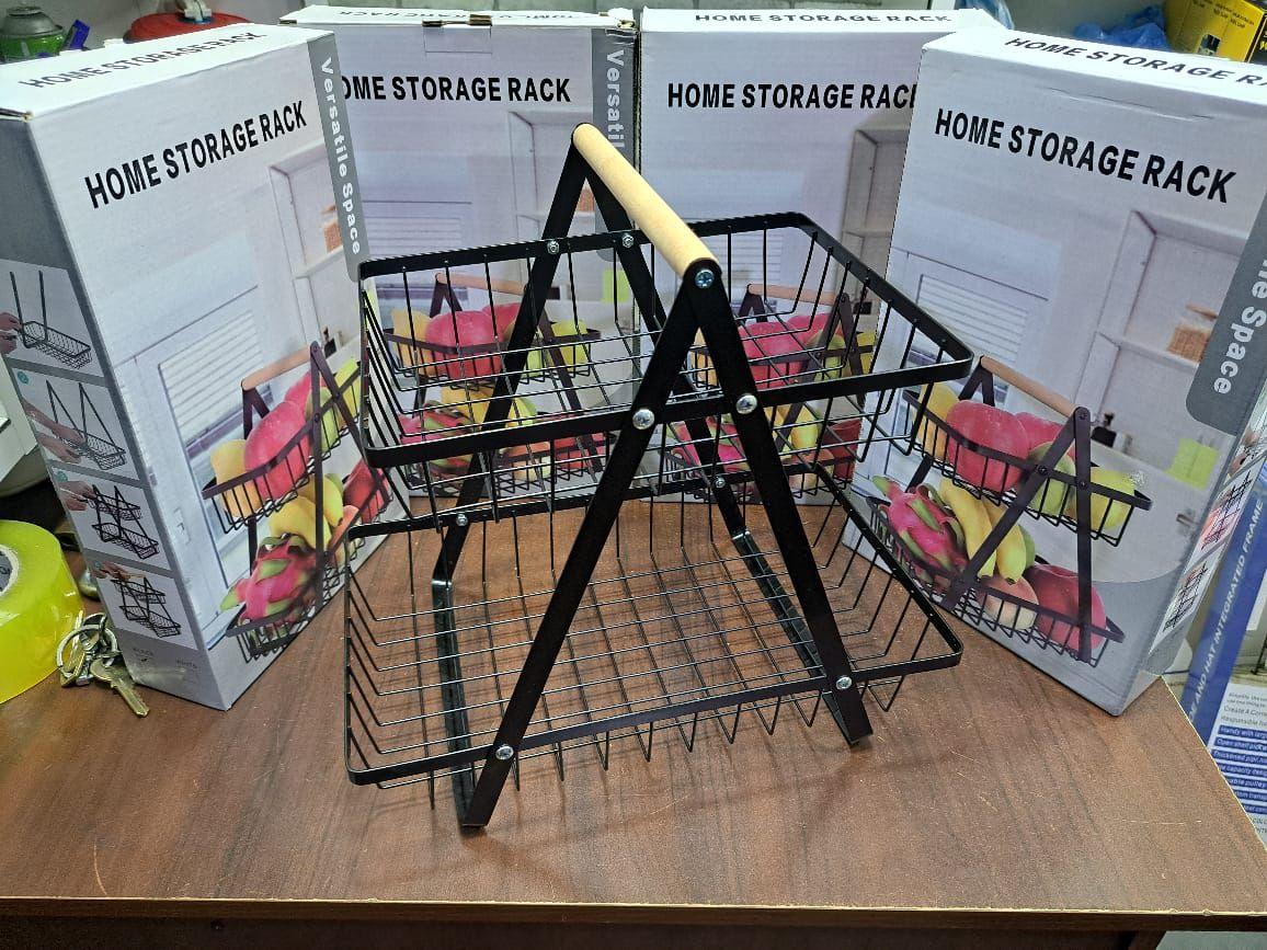 2 layer fruit rack