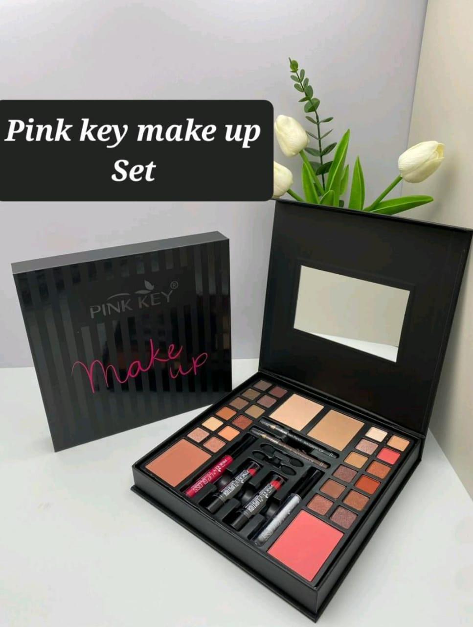 Pink Key makeup set